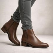 Men’s Chelsea Boots with Zipper closure