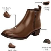 Men’s Chelsea Boots with Zipper closure