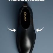 Kraasa Men’s Slip On Fashion Chelsea Boots