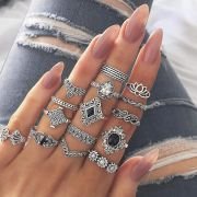 Silver Plated Rings for Girls and Women