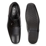 Formal Lace-up Derby Shoes – Black