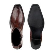 lock Heel Height Increasing Casual Formal Slipon Elevator Chelsea Boot