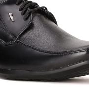 Formal Lace-up Derby Shoes – Black