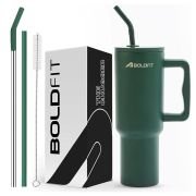Boldfit Tumbler Bottle with Lid and Straw 1.2L