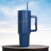 SOLARA Echo Insulated Tumbler with Straw and Lid,1200 ml