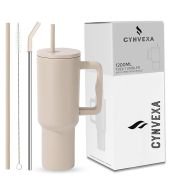 Tumbler with lid and Straw 1200ML Cup Stainless Steel