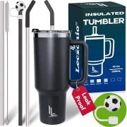 Leczonio Tumbler with lid and Straw