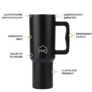 House of Quirk 1200ML Stainless Steel Tumbler