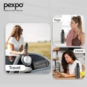 Stainless Steel Water Bottle Oslo Black 980ml