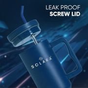 SOLARA Echo Insulated Tumbler with Straw and Lid,1200 ml